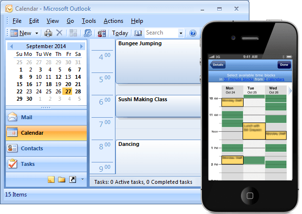 office 365 for mac sync calendar with phone and macbook